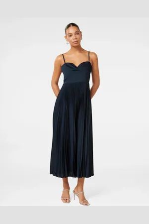 Forever New Chloe Plisseret Midi Kjole40