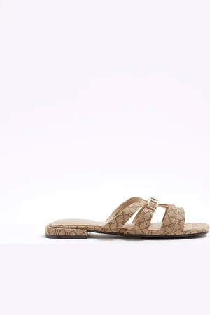 River Island Strappy Flade sko Muleseu42
