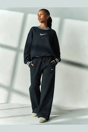 Nike Oversized Phoenix Fleece Graphic Long Crew Neck Sweatshirtlarge