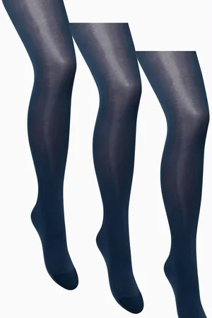 Next 40 Denier Opaque Tights Three PakkeXL