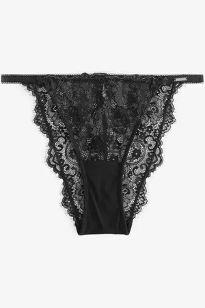 Boux Avenue Luna Tanga Sort Trusser34