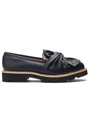 Moda In Pelle Eves Twisted Feature Comfort Black Loaferseu39