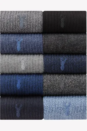 Next Heavyweight Socks 10 PackUK 6 - 8.5