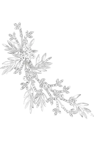 Jon Richard Crystal Leaf Side TiaraEn