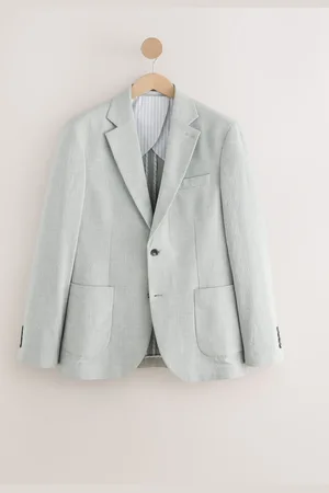 Next Slim Fit Seersucker Texture Jakkesæt Jakke48 R