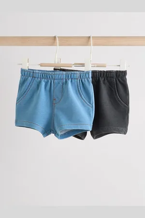 Next Baby Jersey Denim Shorts 2 Pack7480cm