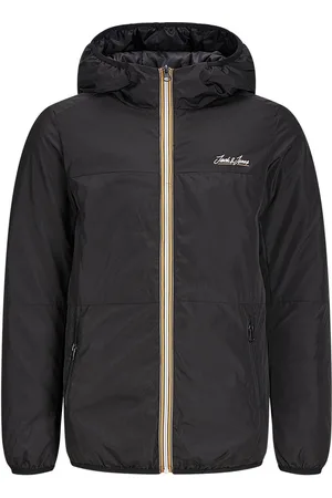 JACK & JONES Quilted Puffer Black Jacket12 år (152cm)