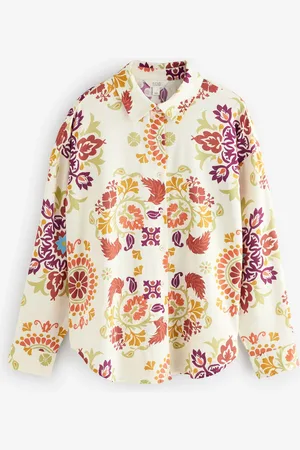 Next Long Sleeved Shirt With Linen46