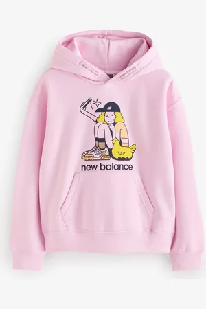 New Balance Girls Selfie Graphic Hoodie10 - 11 år (140 - 146cm)