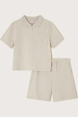Accessorize Jersey Polo Shirt and Shorts Set110116cm
