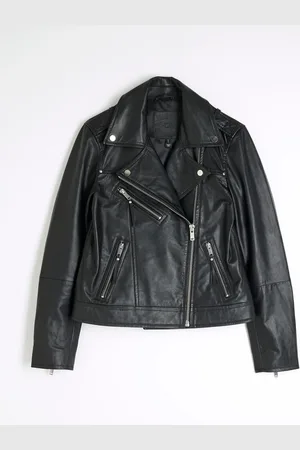 River Island Core Leather Biker Jakke36