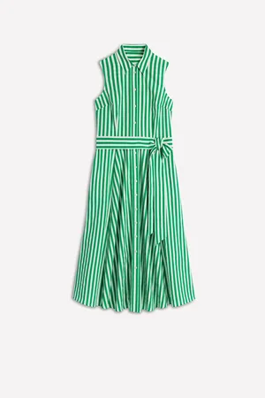 Boden Amy Sleeveless 100% Cotton Shirt Dress36