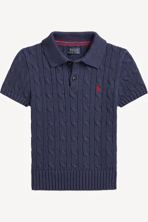Ralph Lauren Drenge Kabelstrik Polokrave Trøje7 år