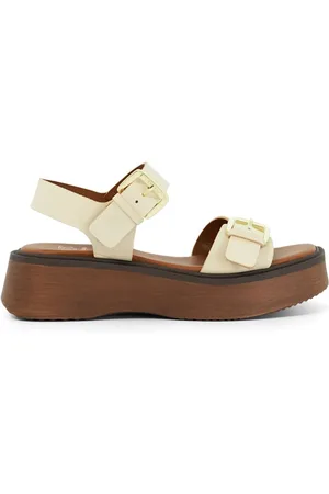 Dune Luno Buckle Flatform Sandalseu41
