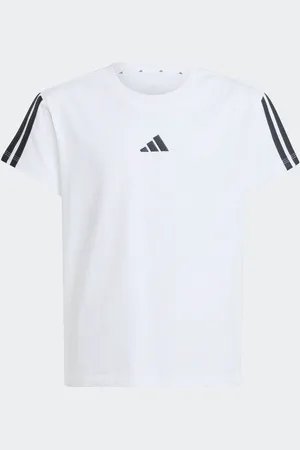 adidas 3 Stripe Essentials 100% Cotton T-Shirt14 - 15 år (164 - 170cm)