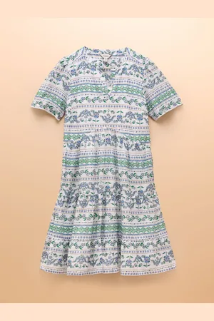 Joules Ariella Cotton Tiered Dress