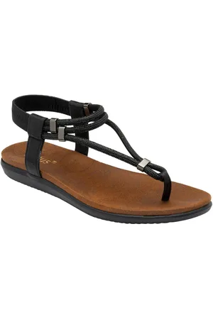 Lotus Low Wedges Toe Thong Sandalseu41