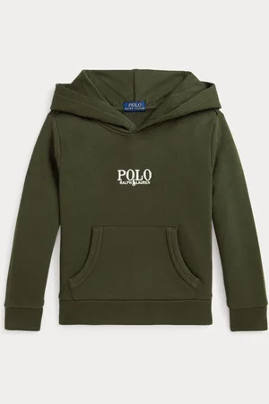 Ralph Lauren Boys Logo French Terry 100% Cotton Jersey Hoodie4 år (104cm)