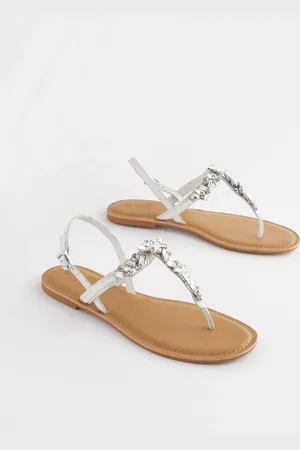 Next Forever Comfort Jewel Toe Post Sandaler