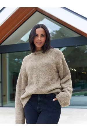 Next Boucle Knitted Crew Neck JumperL Reg