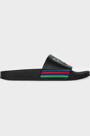 Paul Smith Stripe Black Sandalsuk12eu47