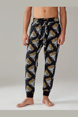 Next 100% Bomuld Nirvana Band grafiske pyjamasunderdele2XL Reg