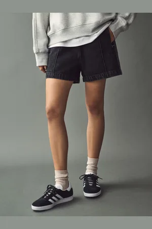adidas 3 Stribet Denim Firebird 100% bomuldsshortsStor