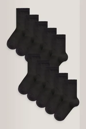 Next 10 Pakke Cotton Rich skoleankelsokkerUK 12.5 - 3.5