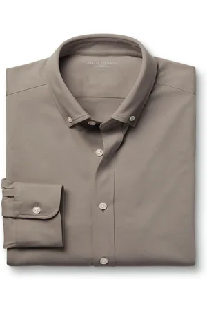 Charles Tyrwhitt Four Way Stræk Button Down Jersey SkjorterStor