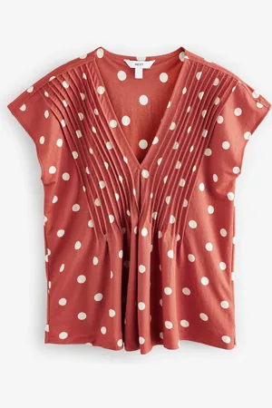 Next Pintuck V-Neck Top54