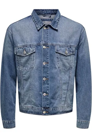 Only & Sons Denim 100% Cotton Jacketxlarge