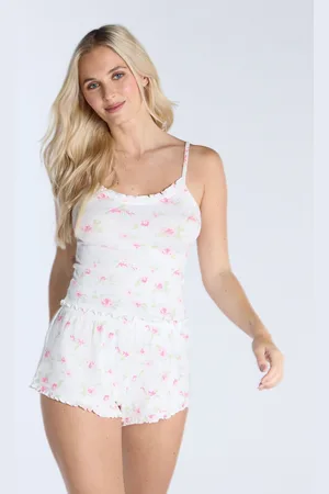 Boux Avenue Rib Floral Print Cami & Short Pyjamas Set38