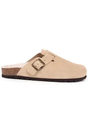 JONES BOOTMAKER Blue Freida Mule Clogs