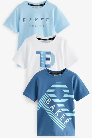 Ted Baker Graphic 100% Cotton T-Shirts 3 Pack13 år (158cm)