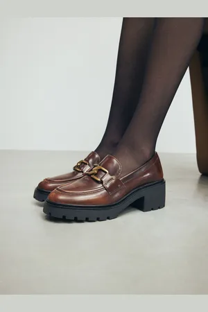 Next Forever Comfort Læder Chunky Hardware hæle Hyttesko