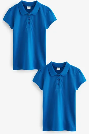 Next 100% Bomuld Kortærmet Polo Shirts 2 Pakke (3-16år)10 år (140cm)