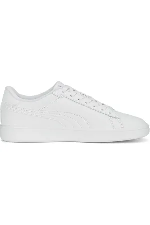 PUMA Smash 3.0 Leather Youth Trainers