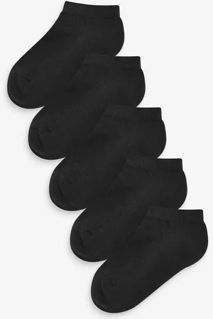 Next 5 Pack Cotton Rich Cushioned Sole Trainer SocksUK 12.5 - 3.5