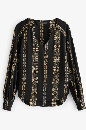 Next Long Sleeve V-Neck Jersey Blouse36