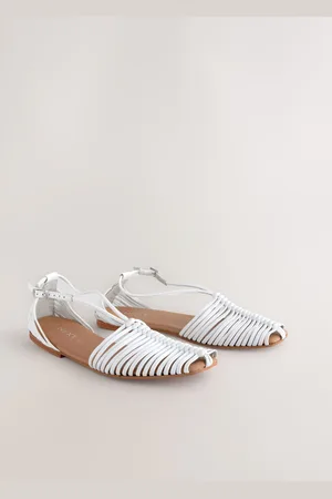 Next Forever Comfort Læder Square Toe Strappy Sandalereu41