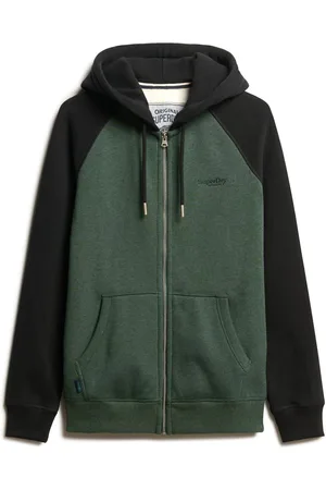 Superdry Det essentielle Baseball Zip HættetrøjeS