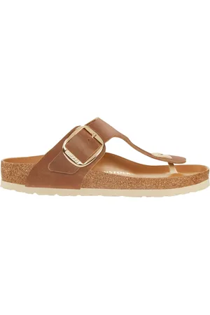 Birkenstock Gizeh Big Buckle Oiled Leather Sandalseu38