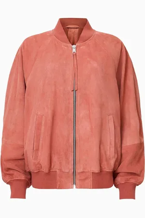 AllSaints AllSaints Dana Suede Bomber Jacketmedium