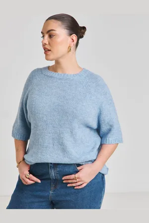 Simply Be Half Sleeve Knitted Jumper36