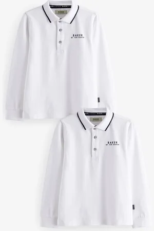 Ted Baker Long Sleeve Polo Shirts 2 Pack12 år (152cm)