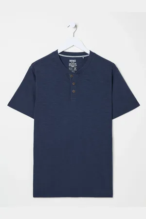 Fat Face Woodside Slub HenleyS Reg