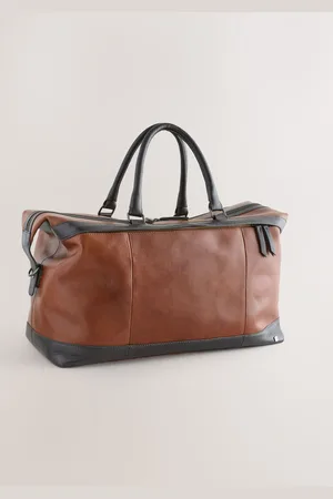Next Contrast Leather Holdallonesize