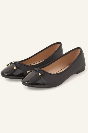 Accessorize Bow Detail Ballerina Flats
