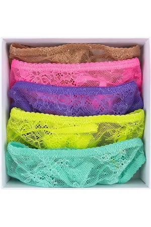 LOVE Stories Weekday Spice Thong Set 5 PackL
