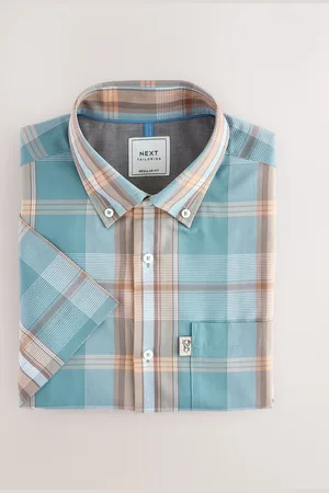 Next Normal pasform Kortærmet Easy Iron Button Down Oxford SkjorterX-Large